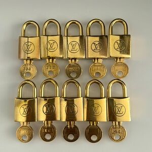 Louis Vuitton Lock & Key 200 Series in Mint Condition- Price is per Lock & Key